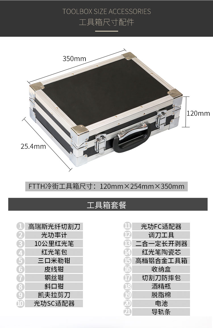 FTTH冷接工具箱148