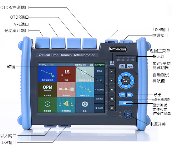 NK6000 OTDR光时域反射仪31